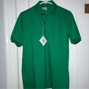 Vintage King Louie Bowling Golf Green Polo Shirt S